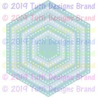 TUTTI-615 Cross Stitch Hexagons